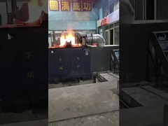 forno di fusione ad induzione per ferro, rame e alluminio
