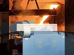 Sistema di controllo PLC Forno di trattamento termico di rame e ottone Dimensione della camera personalizzabile Capacità di temperatura fino a 1250 ° C