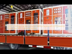 Sistema di fusione a induzione con camera di fusione in ceramica, frequenza di 129 Hz e tensione di esercizio di 380V