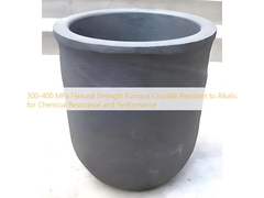 300-400 MPa Resistenza alla flessione Crogiolo da forno Resistente agli alcali per resistenza chimica e prestazioni