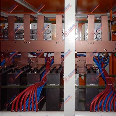 Efficienza Fornitura di corrente a media frequenza per forno a bassa resistenza al guasto e sicurezza acustica