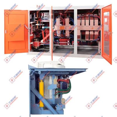 Alta sicurezza Forno a induzione per fusione di metalli personalizzato Risparmio energetico elevato