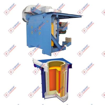 Forno a induzione a vuoto affidabile e liscio velocità di fusione rapida