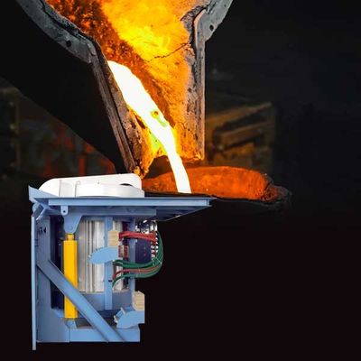 Forno di fusione per metallo a induzione da 800 KVA