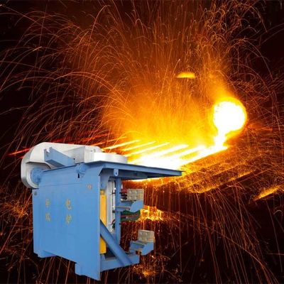 Forno di fusione di ferro ad alta sicurezza a media frequenza Risparmio energetico