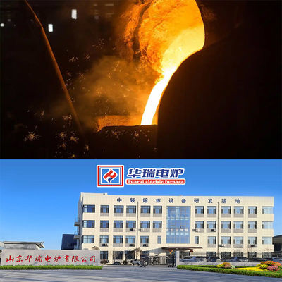 Forno di fusione ad alta efficienza con involucro in acciaio per uso industriale