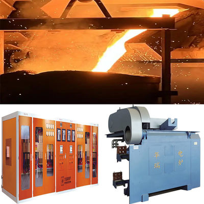Tecnologia auto-sviluppata garantisce la completa sicurezza nel forno a fusione ad induzione a media frequenza