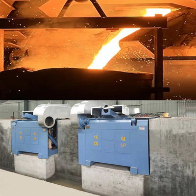 Forno di fusione di ferro ad alta durabilità per impianti di riciclaggio dei metalli