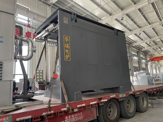 Forno di fusione ad alta efficienza con guscio in acciaio e risparmio energetico