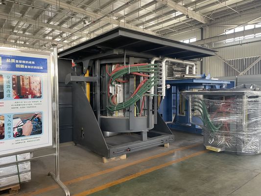 Forno di fusione a media frequenza con sicurezza ISO9001 e bassa rumorosità