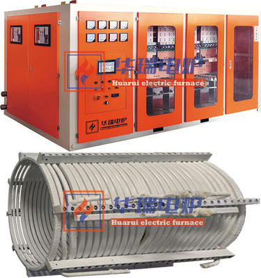 Sicurezza Forno a induzione a media frequenza Fornitura elettrica a basso rischio di guasto Risparmio energetico a basso rumore