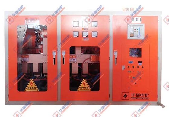 Forno di fusione in alluminio ad elevato risparmio energetico raffreddamento ad acqua con aria