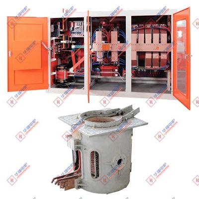 Sicurezza Forno a induzione a media frequenza Fornitura elettrica Basso mantenimento Basso rumore