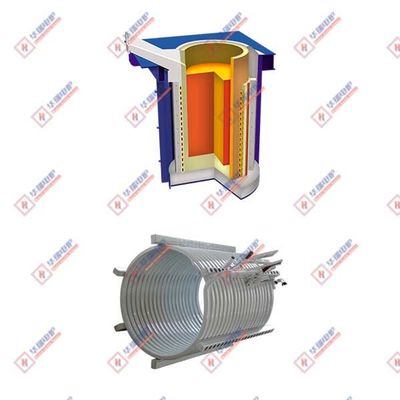 Forno a induzione a vuoto affidabile e liscio velocità di fusione rapida