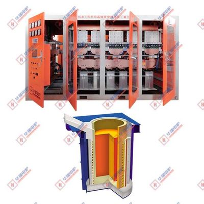 Forno di fusione a induzione a basso mantenimento