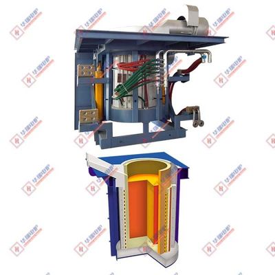 Forno a induzione ad alta durata di fusione breve