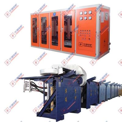 Forno di fusione di rame in ottone con efficienza di fusione rapida e elevato risparmio energetico