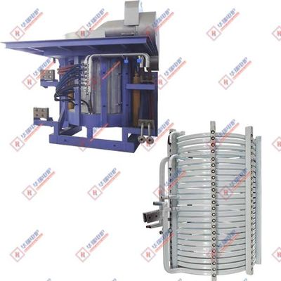 Forno di fusione di rame in ottone con efficienza di fusione rapida e elevato risparmio energetico