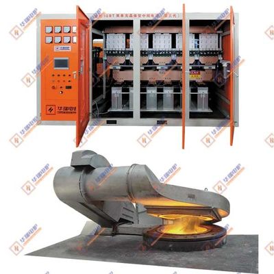 Forno di fusione a media frequenza a basso rumore