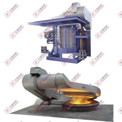 Forno a crogiolo ad induzione rapida Sistema di media frequenza Risparmio energetico