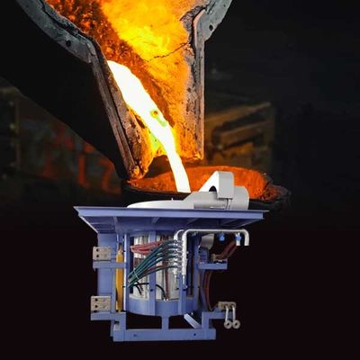 Forno di fusione per metallo di sicurezza con affidabilità Ferro 530 Fusione 15% -20% Risparmio energetico Efficienza di fusione