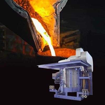 Forno a induzione ad alta durata per la fusione dell'acciaio a basso rumore e basso tasso di guasto