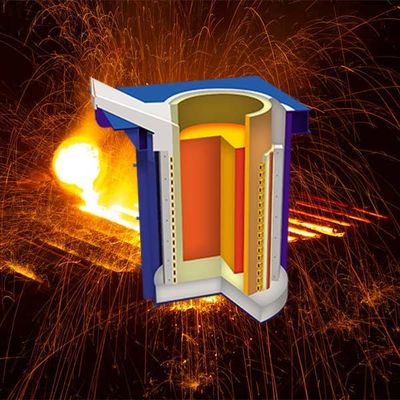 Forno di fusione di acciaio a risparmio energetico personalizzato