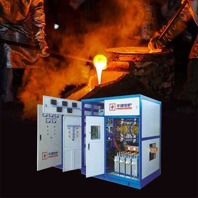 Forno di fusione a induzione ad acciaio a basso rumore
