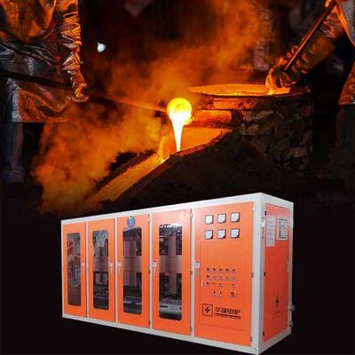 Forno di fusione del ferro ad alta affidabilità Forno di fusione dei metalli a basso guasto tipo di induzione