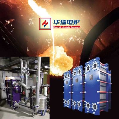 Apparecchiature di fusione a induzione a media frequenza Forno elettrico a induzione per metallo