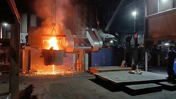 Affidabilità Forno di fusione a induzione Risparmio di energia Fussione di ferro elettrico con sicurezza