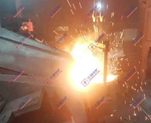 Efficiente sicurezza Forno di fusione dei metalli Risparmio energetico 15-20% Forno di calore potente e affidabile