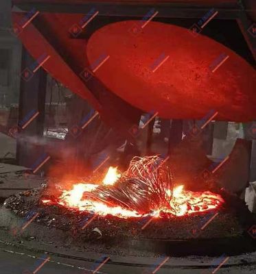 Efficienza Forno elettrico per la fusione del metallo Affidabilità Fattore di risparmio energetico &gt; 95%