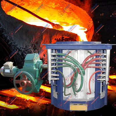 Forno elettrico a fusione a media frequenza con tempo di fusione rapido