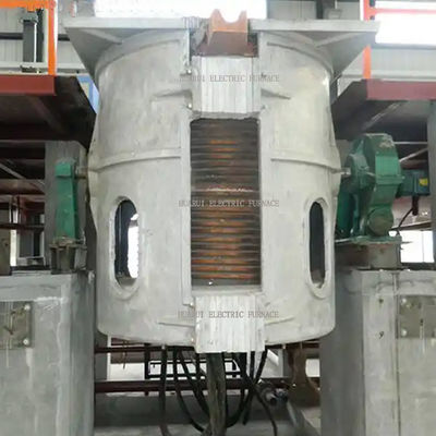Efficientr Forno per la fusione a induzione di ferro di guscio di alluminio / forno a guscio di alluminio con facile funzionamento