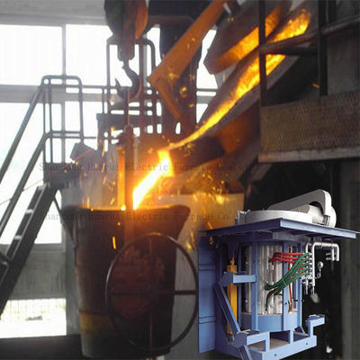 Forno di fusione a induzione di ferro a risparmio energetico con maggiore efficienza