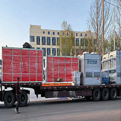 High Efficiency Steel Shell Melting Furnace for Industrial Use