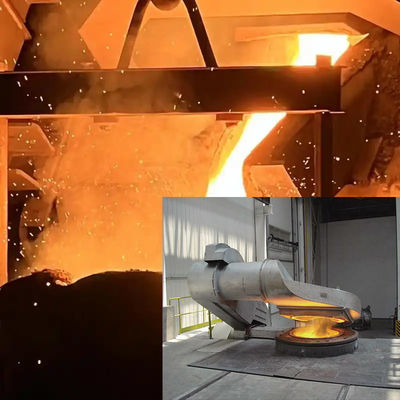 Forno di fusione di ferro ad alta durabilità per impianti di riciclaggio dei metalli
