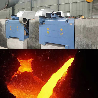 Forno di fusione ad induzione a media frequenza ad alta durata e prestazioni per applicazioni industriali
