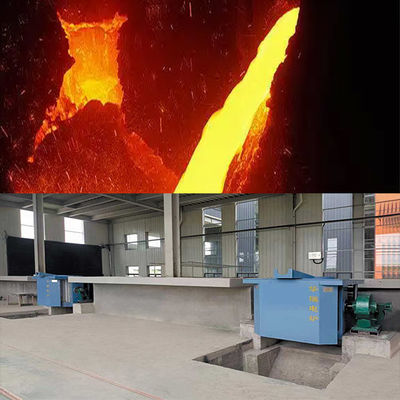 Forno di fusione ad induzione a media frequenza ad alta durata e prestazioni per applicazioni industriali