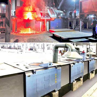 Forno di fusione per acciaio a basso rumore e a bassa manutenzione
