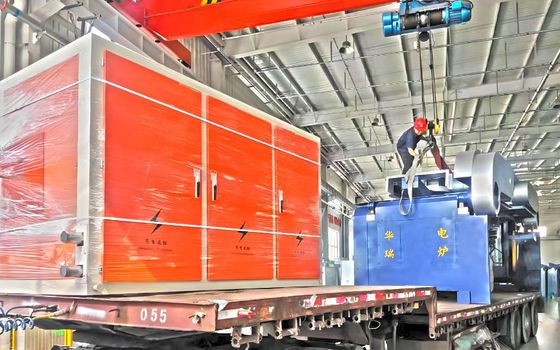 Forno per trattamento termico a induzione elettrica per acciaio e ferro 1500-1700°C