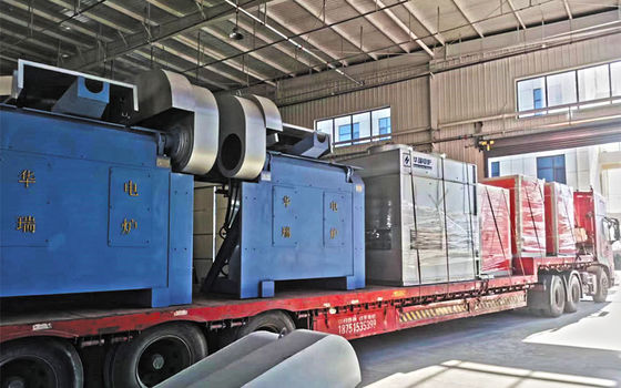 Forno per trattamento termico a induzione elettrica per acciaio e ferro 1500-1700°C
