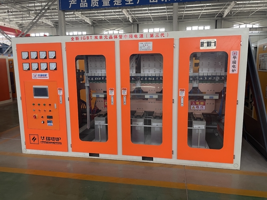 Forno di trattamento termico a induzione per rame e ottone fino a 1250°C
