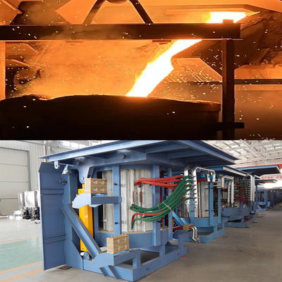 Forno di fusione di ferro ad alta sicurezza con tempo di fusione rapido e basso tasso di guasto per la lavorazione industriale dei metalli