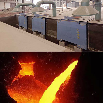 Forno di fusione del ferro ad alta durata con tempo di fusione rapido e basso consumo energetico