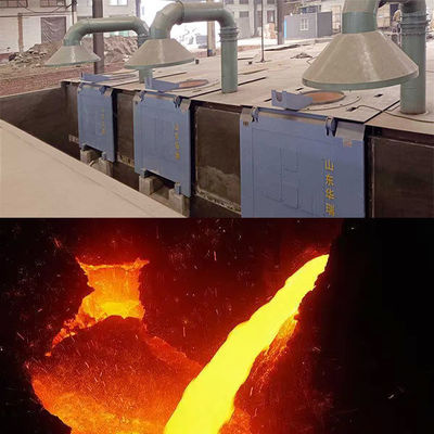 Struttura del forno verticale o orizzontale Forno di fusione del rame con elevata efficienza di fusione e temperatura fino a 1250 °C