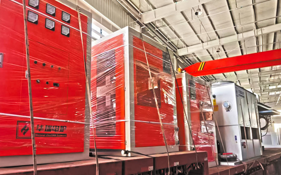Sistema di fusione a induzione 380V con sistema di controllo PLC e protezione da surriscaldamento