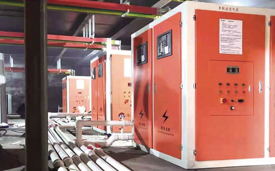 Protezione dal surriscaldamento e forno di fusione a 129 tensione di frequenza per l'industria della lavorazione dei metalli