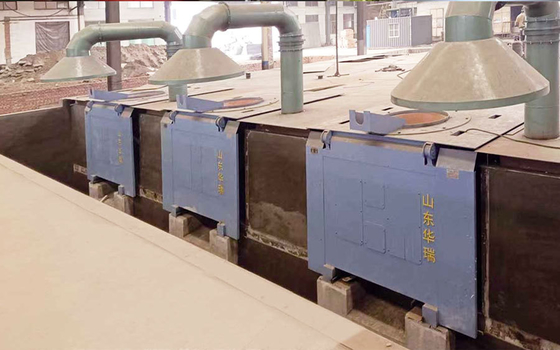 Forno di fusione in alluminio di alta durata con sistema completo e di sicurezza